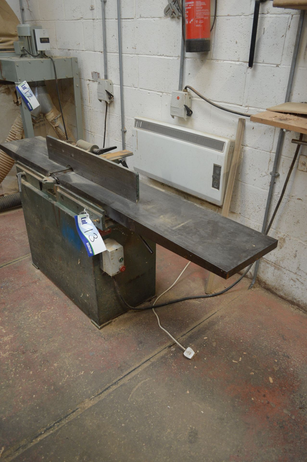 Multico NS.20.3P Surface Planer, serial no. 1299, 300mm x 90mm dia. block, (Offered for sale on