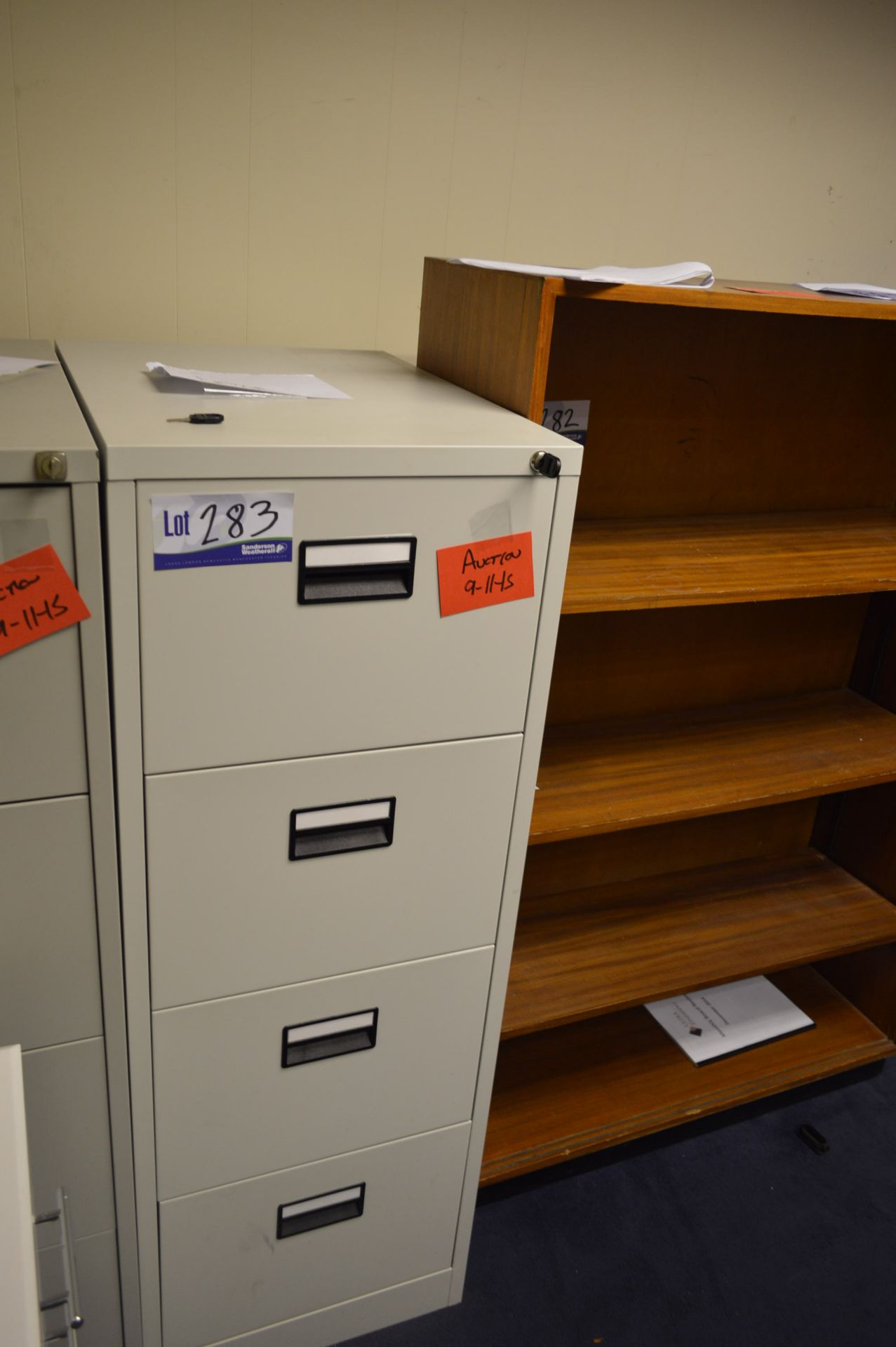 Steel Four Drawer Filing Cabinet