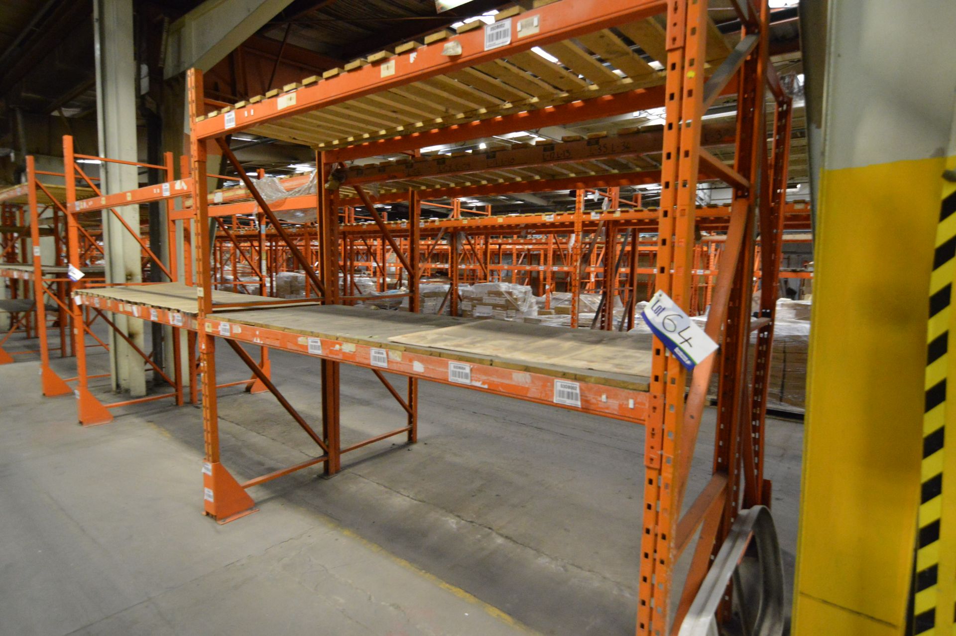 Redireck SD1.70 Single Sided Two Bay Two Tier Pallet Rack, approx. 5.5m long x 900mm x 2.7m high, - Image 2 of 2