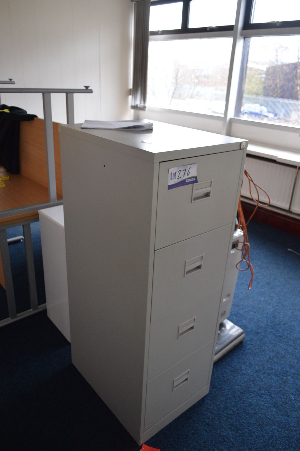 Steel Four Drawer Filing Cabinet