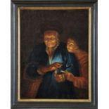 Van Schalcken, Godfried - in der Art von Im Kerzenschein (Made/Nordbrabant 1643-1706 Den Haag)