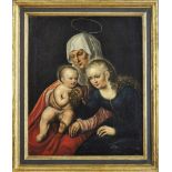 Cranach d. Ä., Lucas - nach Anna Selbdritt (Kronach um 1472-1553 Weimar) Öl/Lwd. 76 x 62,5 cm -