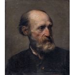 Ermenegildo Carlo Donadini, Zwei Herrenportraits. Spätes 19. Jh. / Frühes 20th cent.  Oil on canvas,