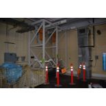 Super Sack Structural Steel Lifting Station, Floor Space 10 ft. L-R/5 ft. F-B/13 ft. Height,