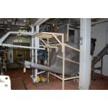 Steel Bin/Hopper/Blender, Motorized 240 Volt Controls, 6 ft. x 8 ft. Floor Space, Mounted on Base