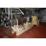 Baker Perkins Extruder Rated 125 PSI @ 400 degrees F, Inner PL-TH-7/16 in., Outer PL-TH-5/16 in.,