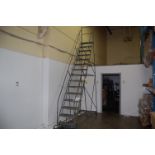 Tri-Arc Manufacturing Portable Stairs, 12 ft. Height