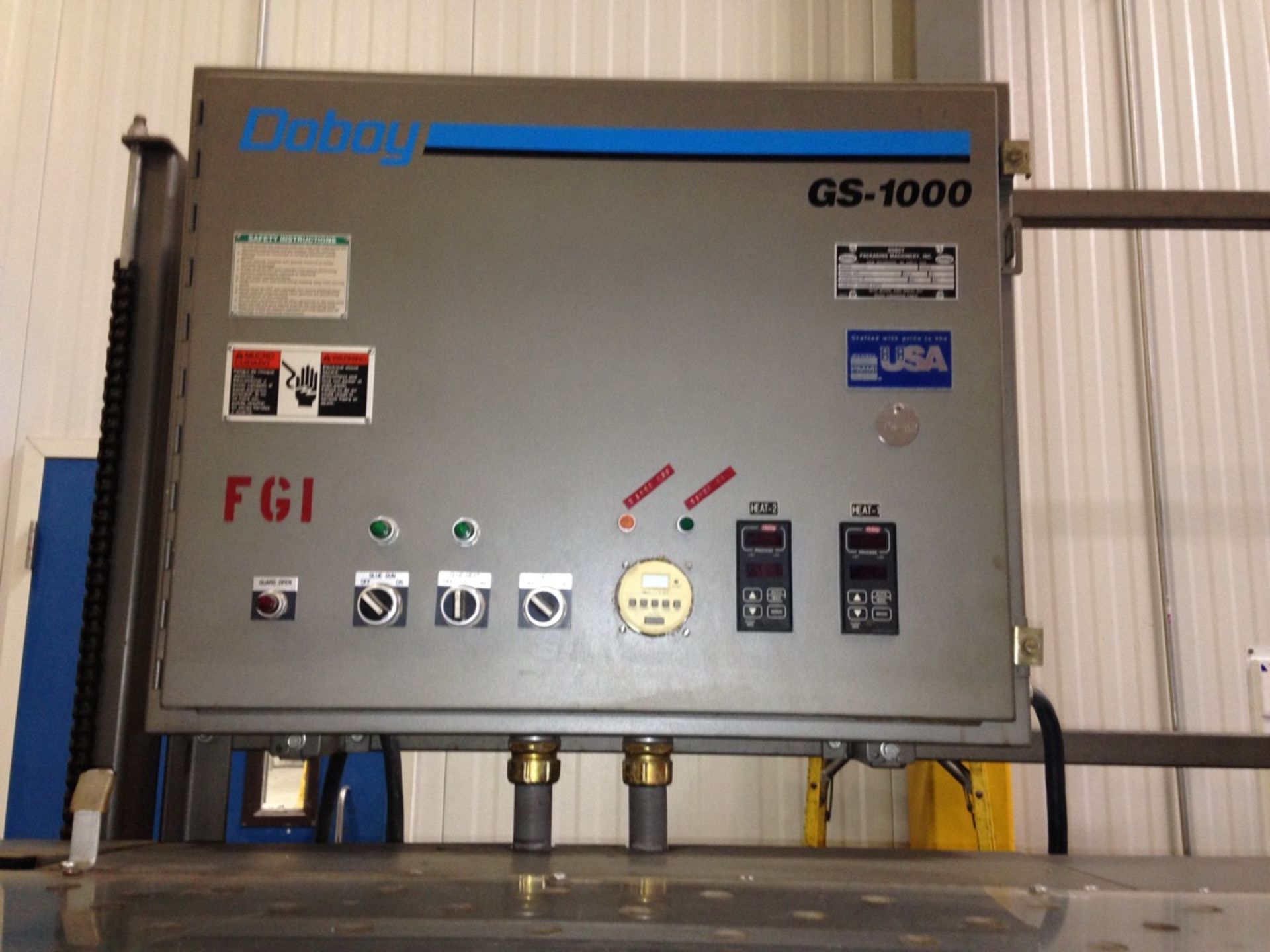 Doboy Double Fold Glue Sealer Model GS-100 S/N 95-17220 Volts 480 Phase 3 Schematics Number 348226 - Image 3 of 3