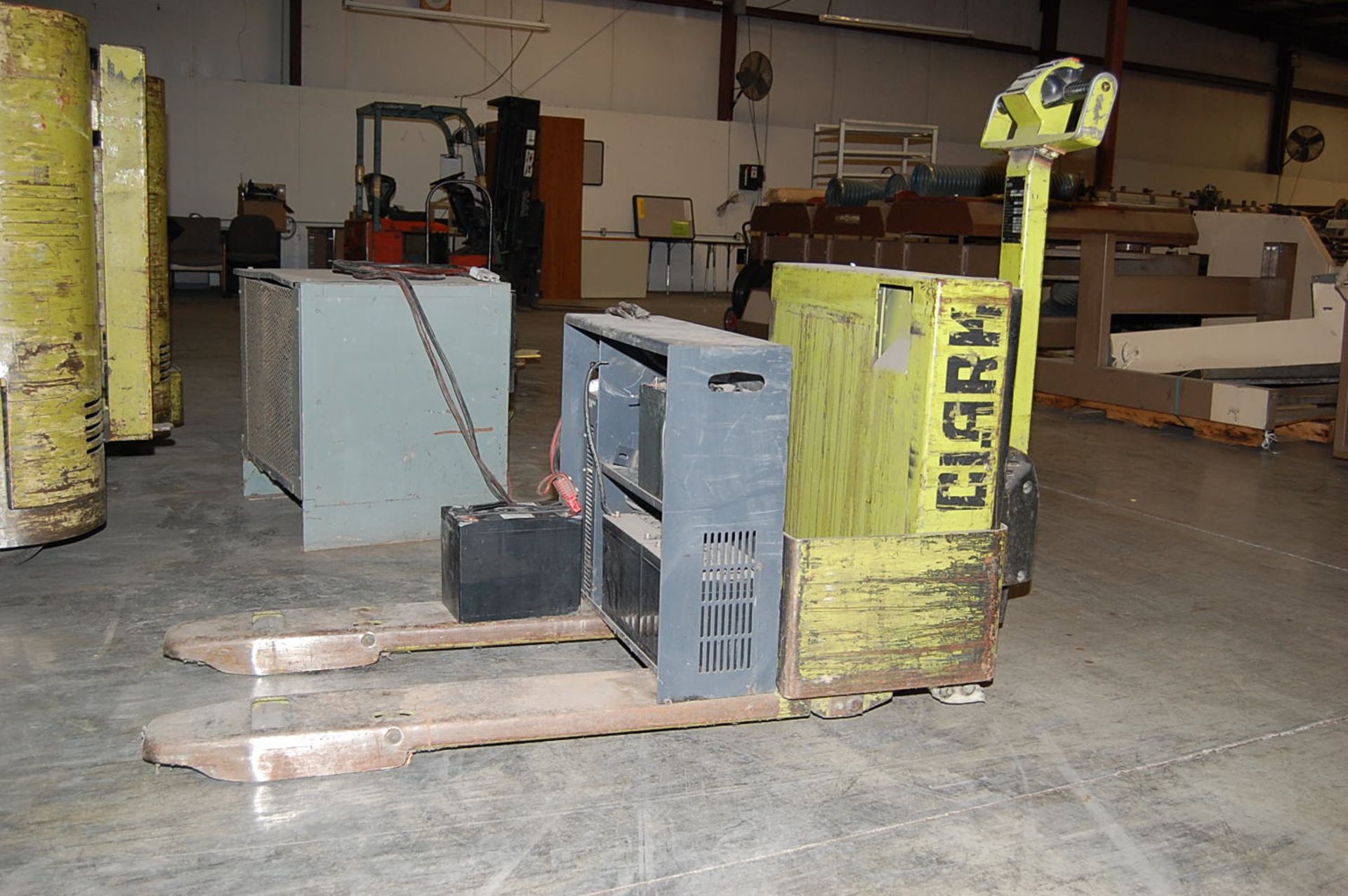 Clark Model #WP-40 Electric Pallet Jack, 24 Volt Battery, Serial #2156-PM8186 - Image 2 of 2