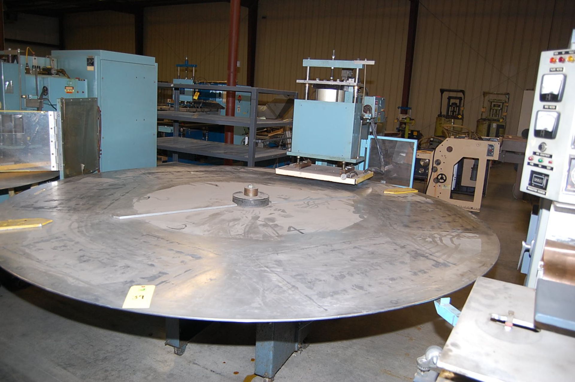 Kabar Pneumatic Press, Includes 9 ft. Diameter Motorized Rotary Table - Image 2 of 2