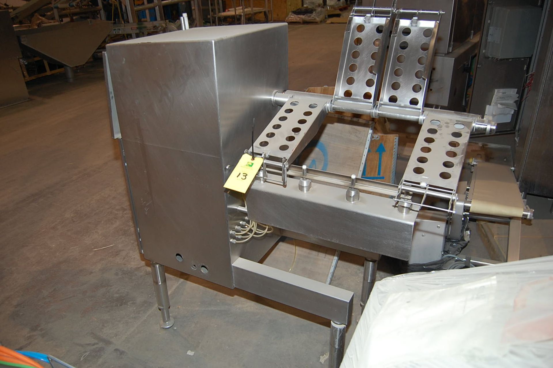 2009 CFS Type Flip-Flop Machine, Stainless Steel Base, Motor, SN 4040917318 Rigging fee: $50 - Image 2 of 3