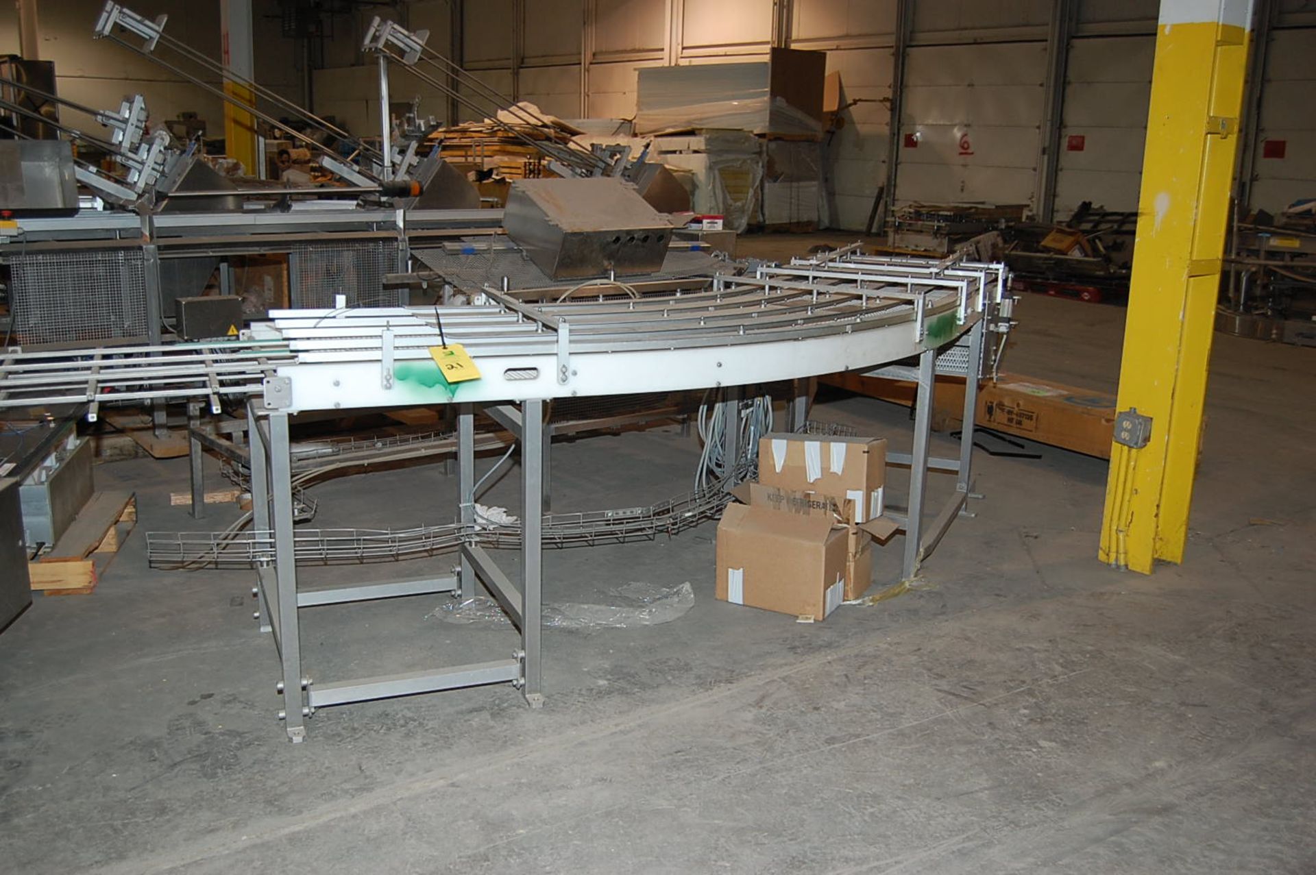 Conveyor, 26 in. Wide x 144 in. Length, Belt Conveyor, Base, Note - No Motor Rigging fee: $100