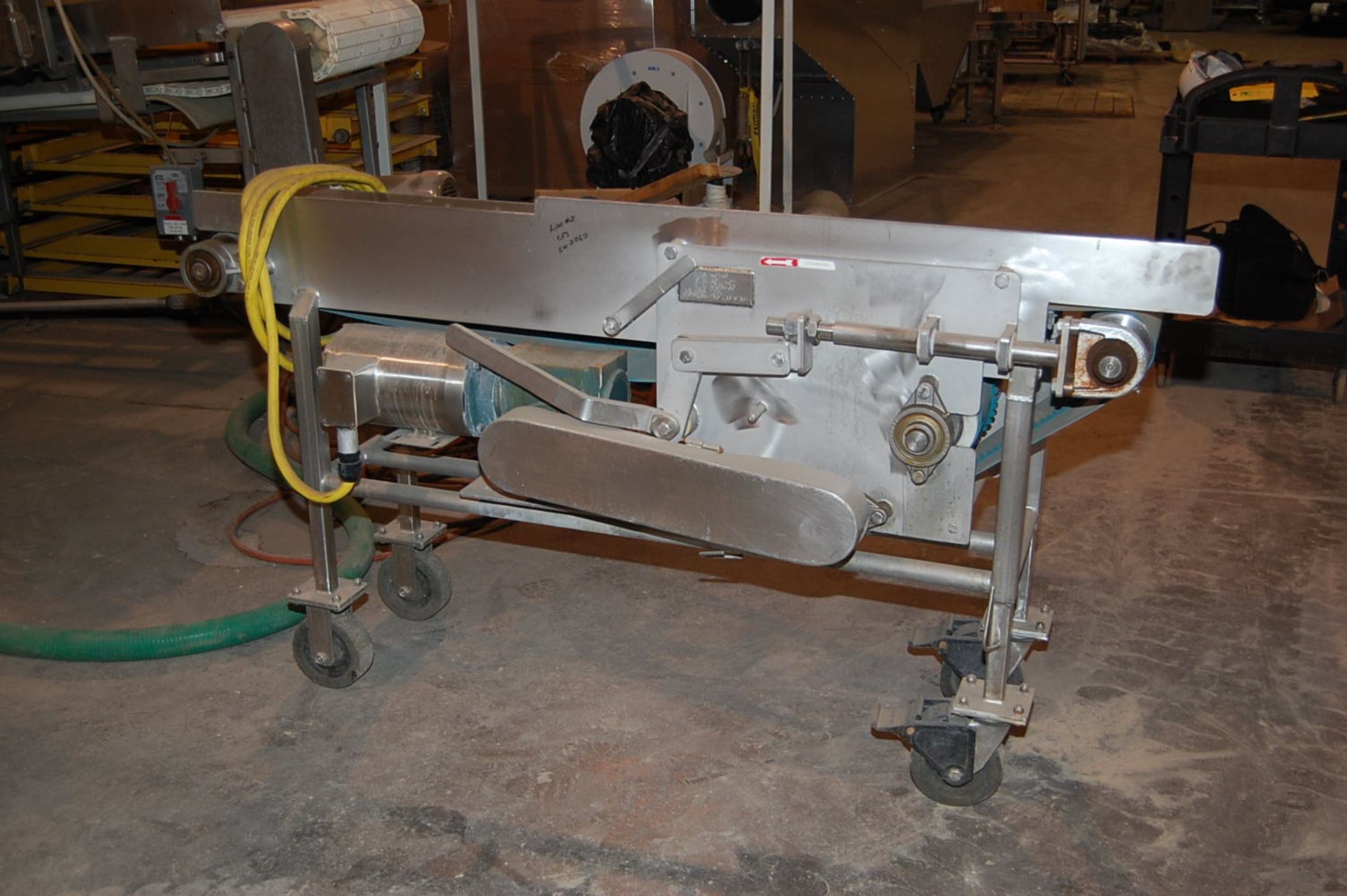 Kofab Motorized Belt Conveyor, 9 in. Wide x 64 in. Length Belt Conveyor, 1 HP SS Motor, 208-230/ - Image 2 of 3