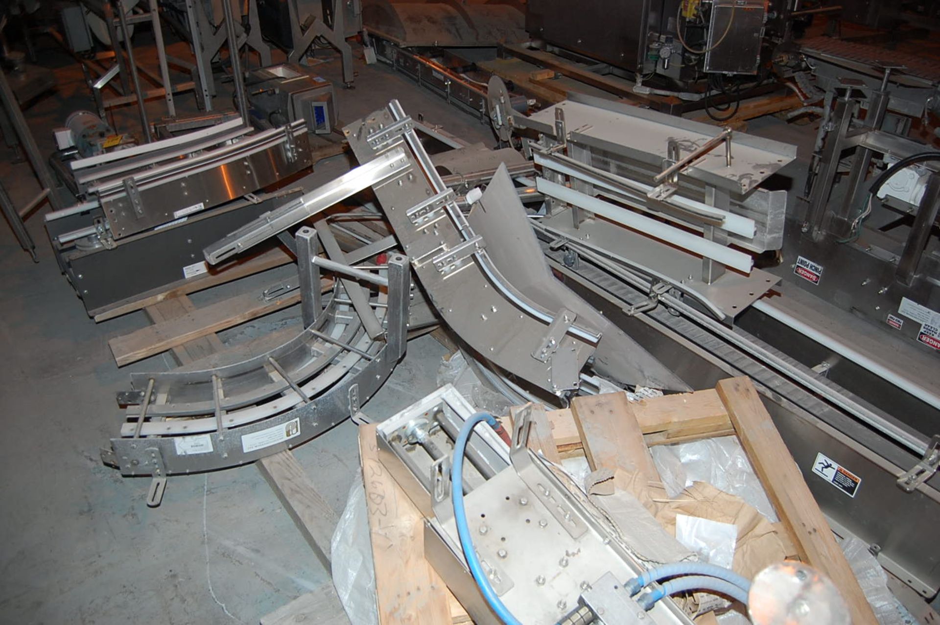 (1) Skid Conveyor Sections, Various - Assorted Rigging fee: $200 - Image 2 of 2