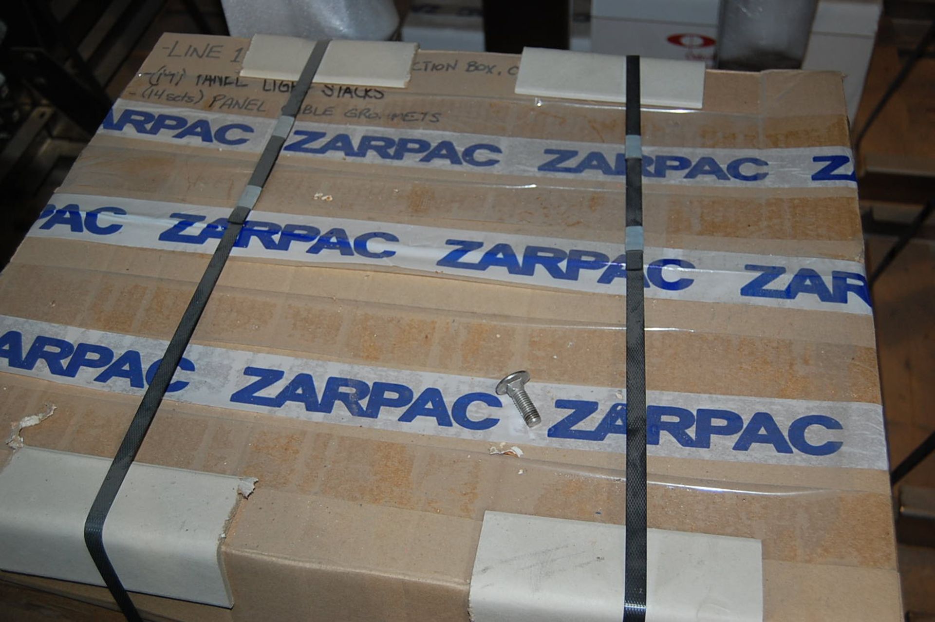 (14) 2009 Zarpac Type Project Code ZO8GS Labeling System, Labeling Cabinets, Stands, Components, - Image 2 of 6