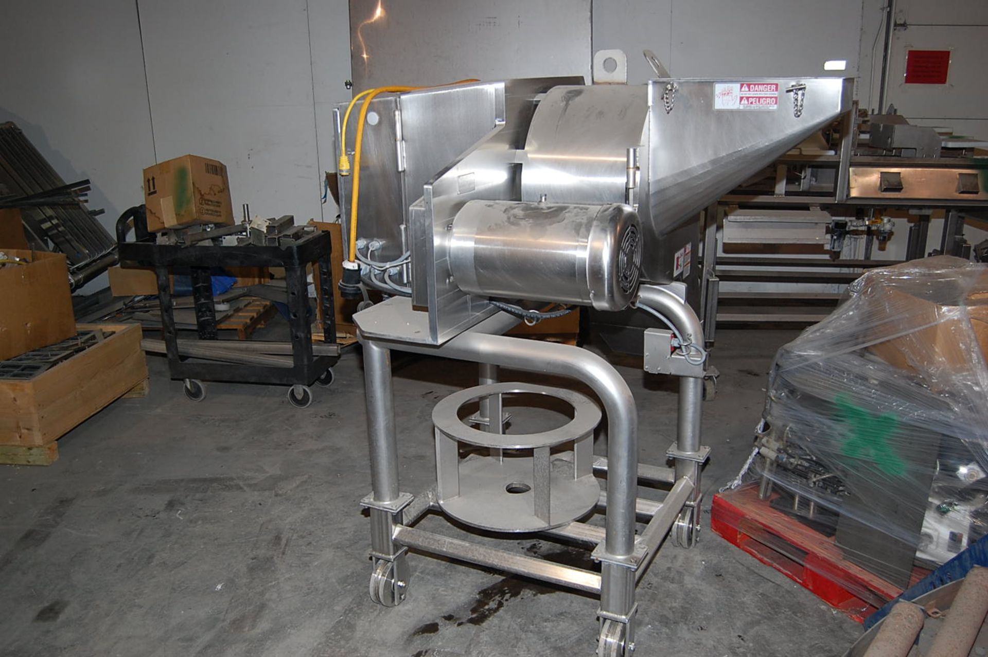 Urschel Model # Diversacut 2110 Food Processing/Dicing Machine, SS 4-Wheel Base - Machined to Run on - Image 4 of 4