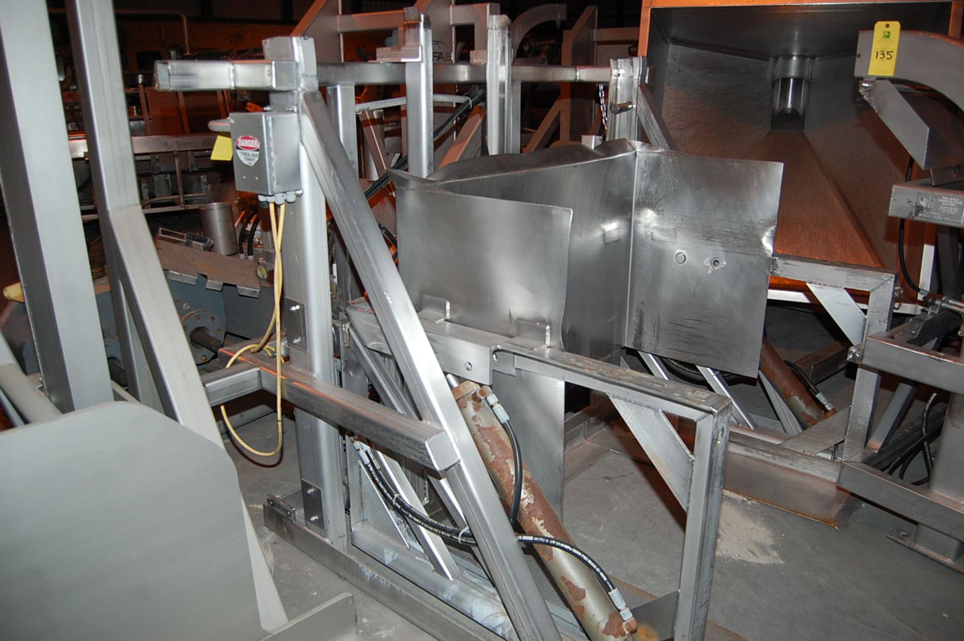 Stainless Steel Hydraulic Pallet Lifter Rigging fee: $250