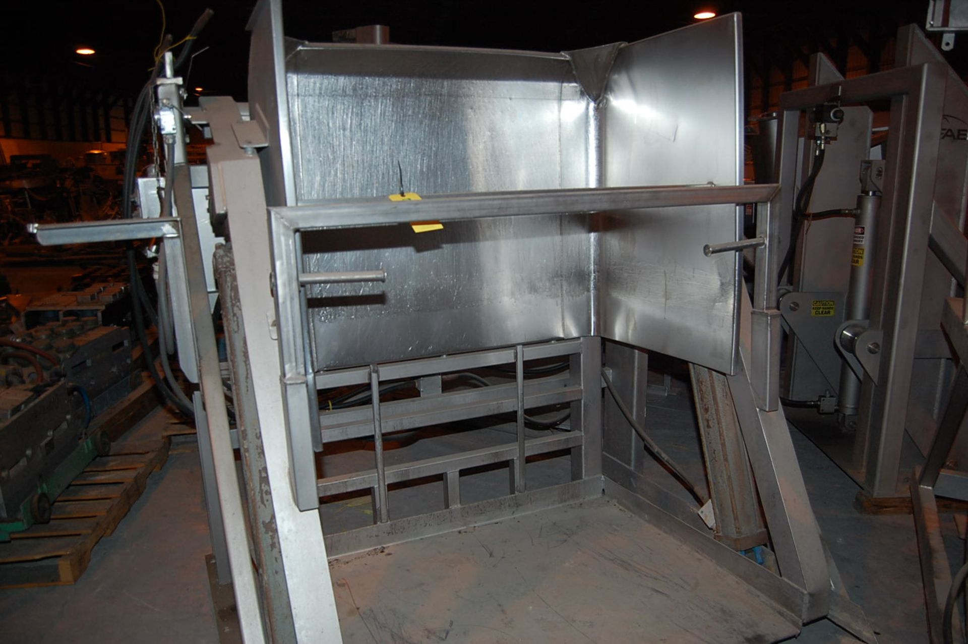 Afeco SS Pallet Lifter, Model #610, SN 93-1040 Rigging fee: $250 - Image 2 of 2