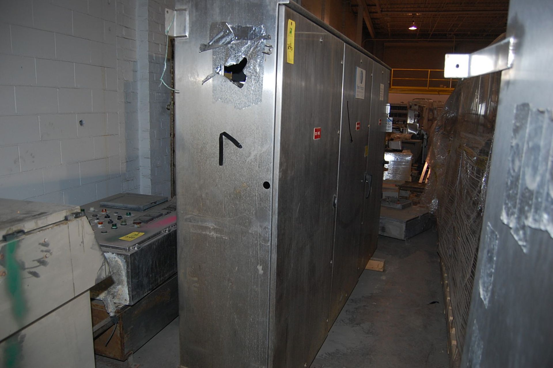 Electric Control Enclosure, 3-Door, SS Construction Rigging fee: $150