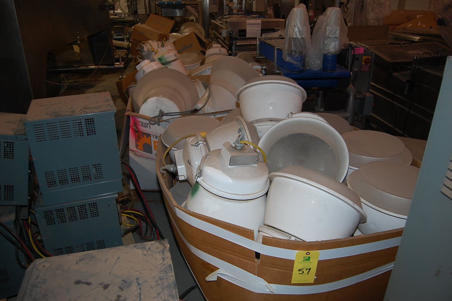 Holophane Light Fixtures - Assorted (6 Boxes) Rigging fee: $150