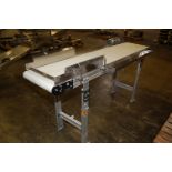 Dorner Motorized Belt Conveyor, 17 1/2 in. x 84 in. Length, 208-230/460 Volt, Motor, Adjustable