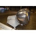 Pan-Stainless Steel Polishing Pan, 24 in. Opening/48 in. Diameter, 3 HP Gear Motor, 220/440 Volt,