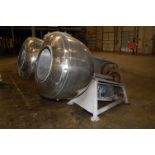 Pan-Stainless Steel Polishing Pan, 24 in. Opening/48 in. Diameter, 3 HP Gear Motor, 220/440 Volt,