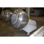 Pan-Stainless Steel Polishing Pan, 24 in. Opening/48 in. Diameter, 3 HP Gear Motor, 220/440 Volt,