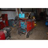 Hobart Model #RC-300 Welder, SN 12RT-8066, Mounted on 4-Wheel Base, Includes Hobart Model #AGH-27