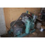 Atlas Compressor, 20 HP Motor, 230/460 Volt