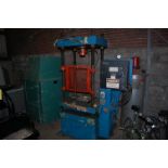 Greenard 4-Post/Single Load Cell Press, Approx. 21 in. x 13 in. Between Posts, 2 HP Motor &