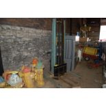 Big Joe Model #70130T Electric Straddle Lift, Rated 1200 lbs. Capacity, SN 38170