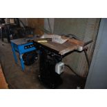 Delta Table Saw, Fence, Guard, Motor & Controls