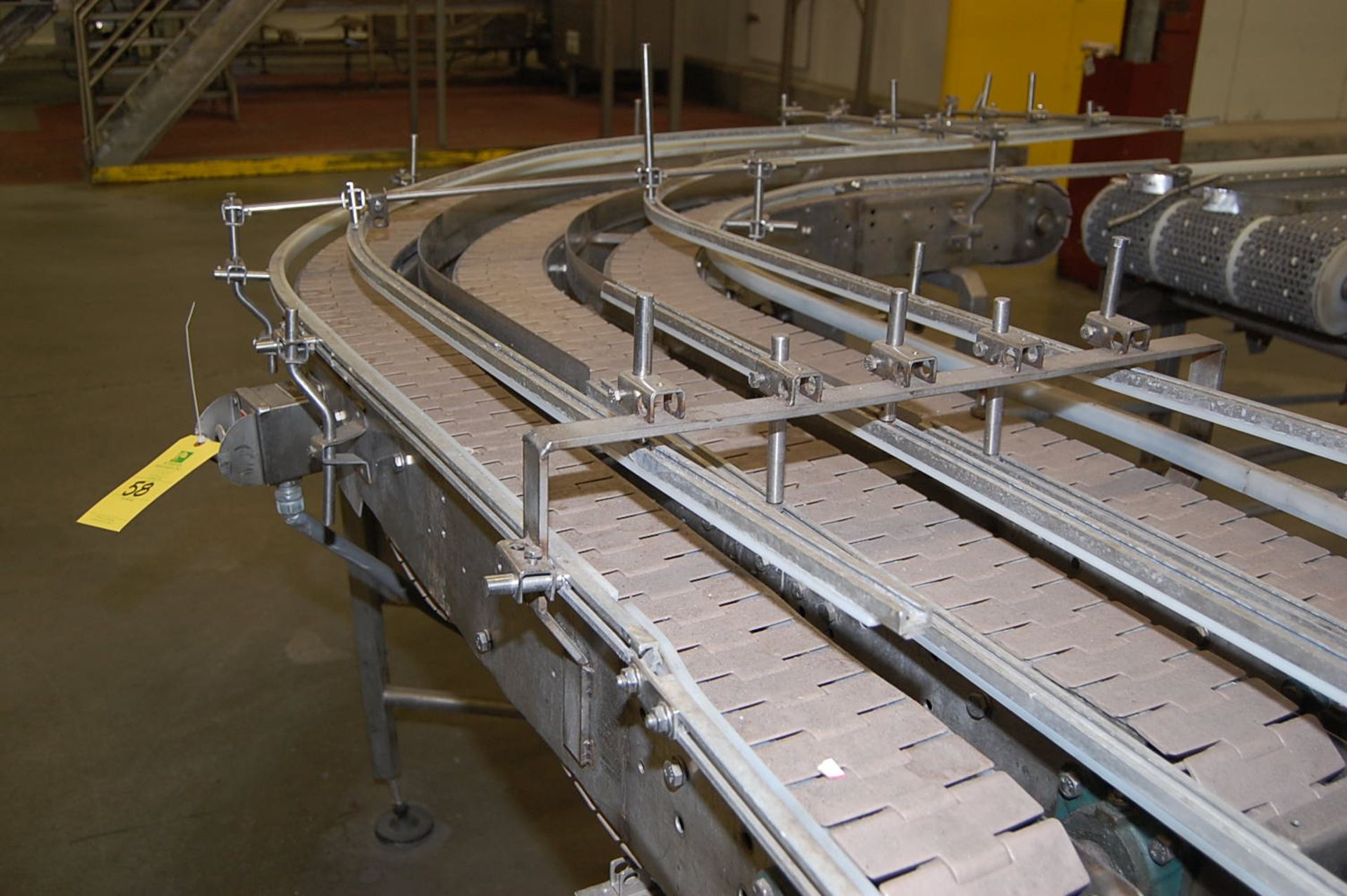 Arrowhead Conveyor - 3-Lane Corner Conveyor, SS Frame, 96 in. Length - Image 2 of 2