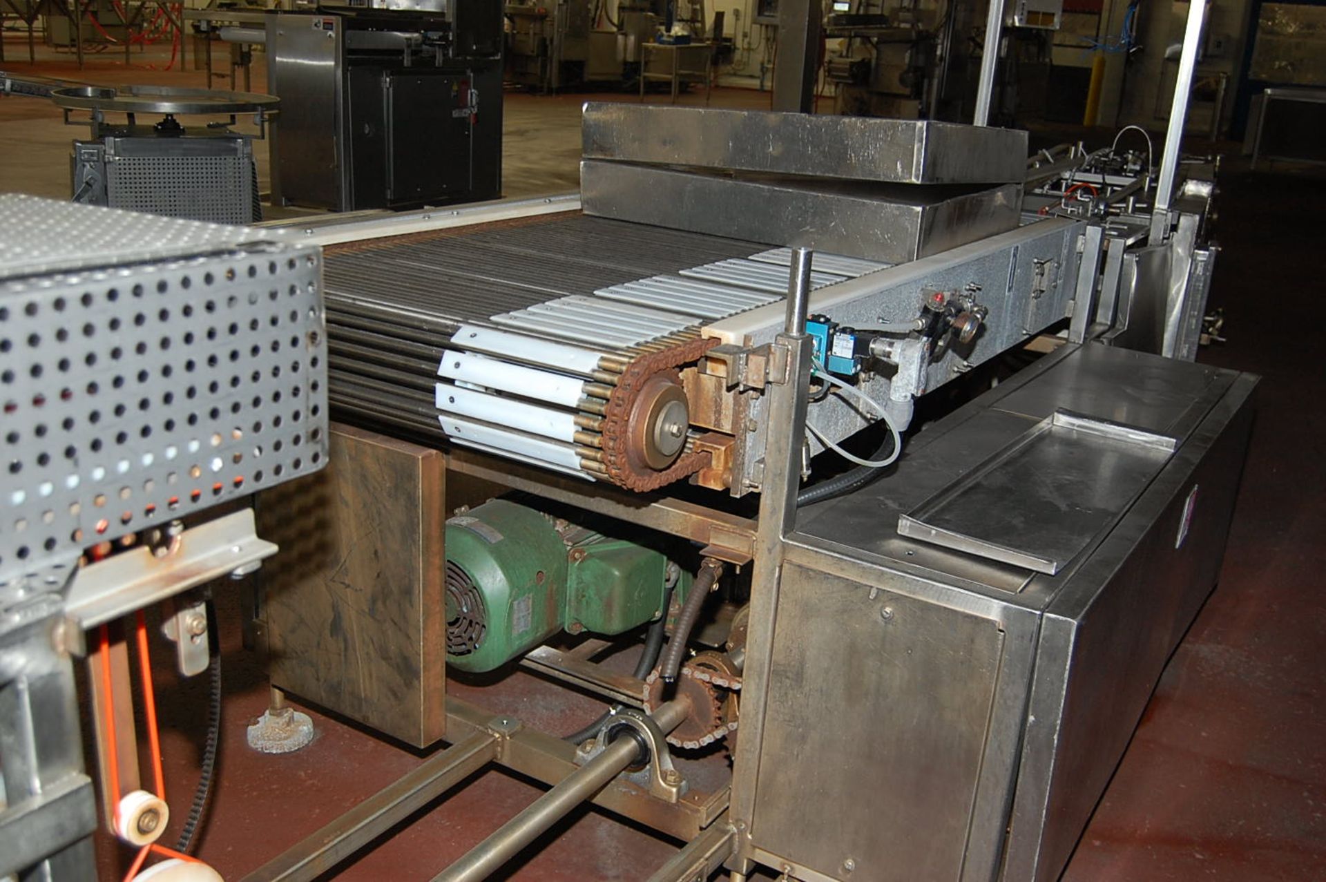 Conveyor - Motor, Gear Shaft Driven, SS Conveyor Section, Approx. 24 ft. Length, ID #52624 - Image 2 of 2