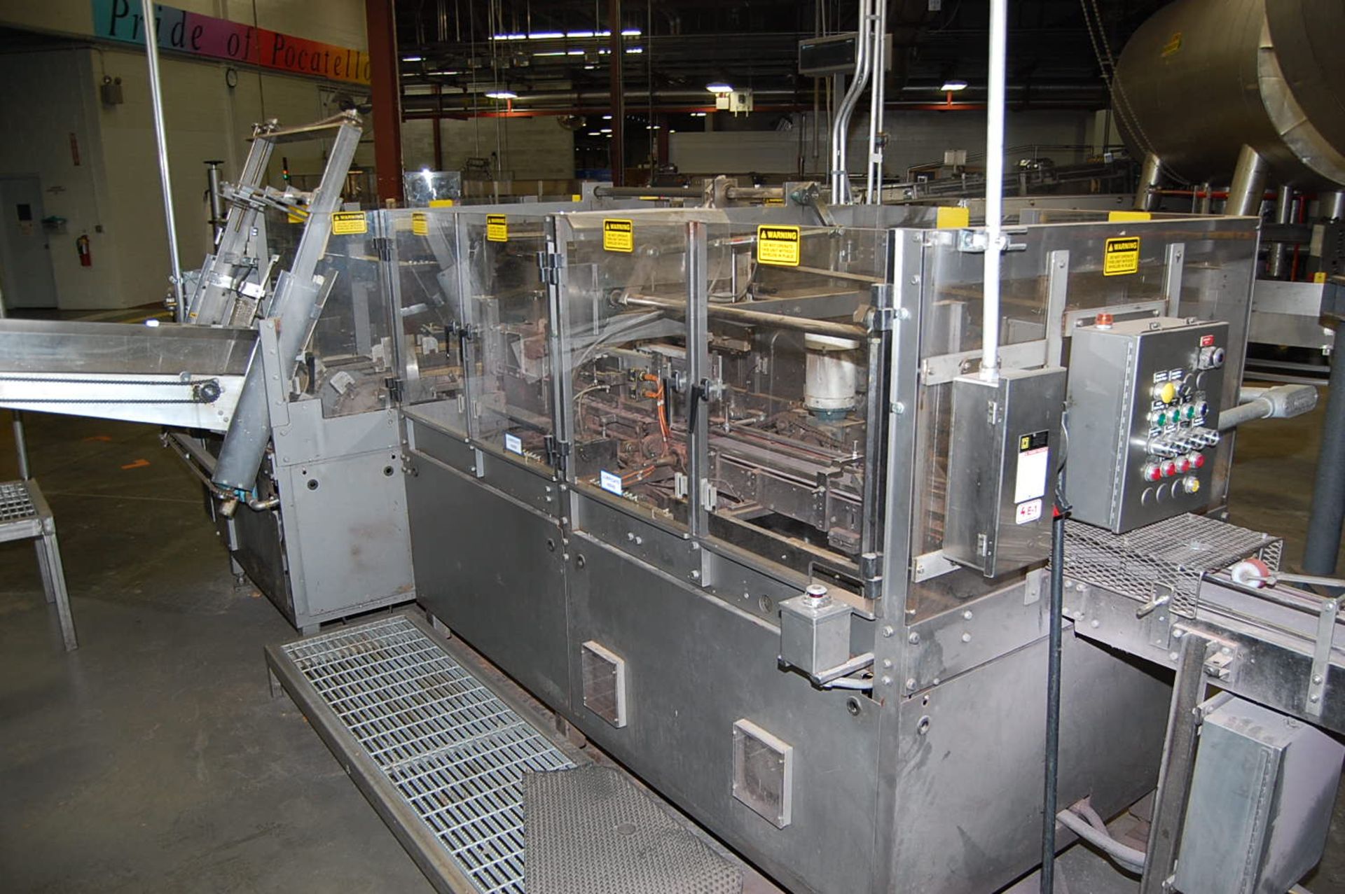 Brenton Model #DV Case Packer, Motors & Controls, SN 4-93, Includes Nordson Pro-Blue Gluer, ID # - Image 2 of 4