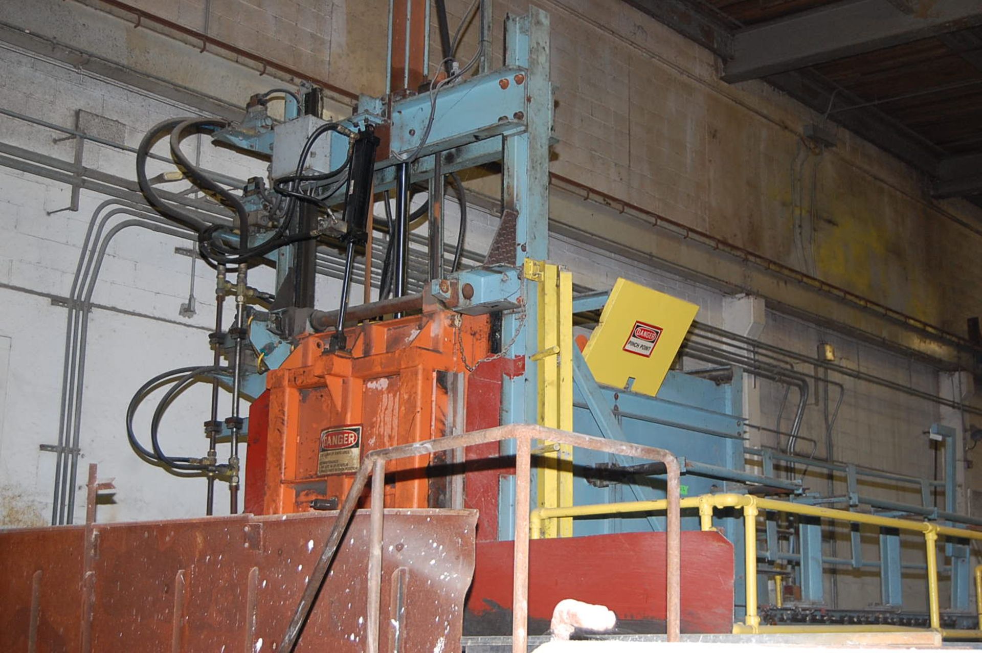 Spadone Guillotine Chopper w/Conveyors, Steel Structure Support, 50 HP - Rigging Fee $9000, If Crati