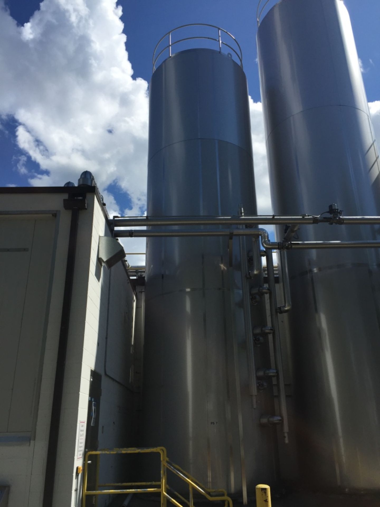 Feldmeier 20,000 Gallon Glycol Jacketed Stainless Silo Silo # PS7 - Rigging Fee $3500, If Crating