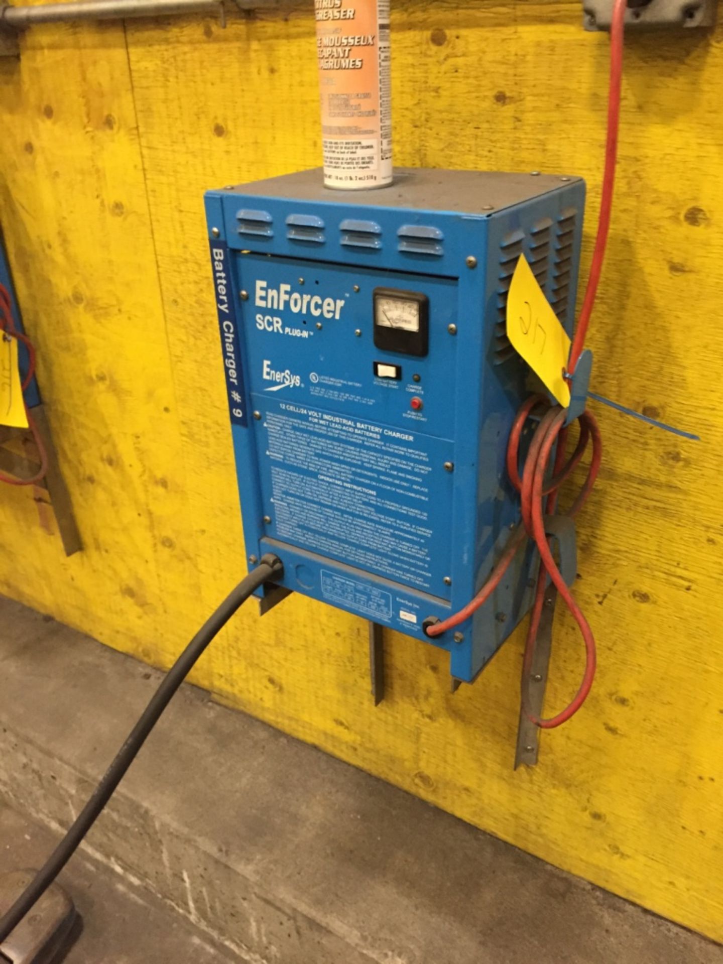 Enersys EnForcer SCR Plug In Battery Charger - Rigging Fee $100, If Crating or Lumber is Neede