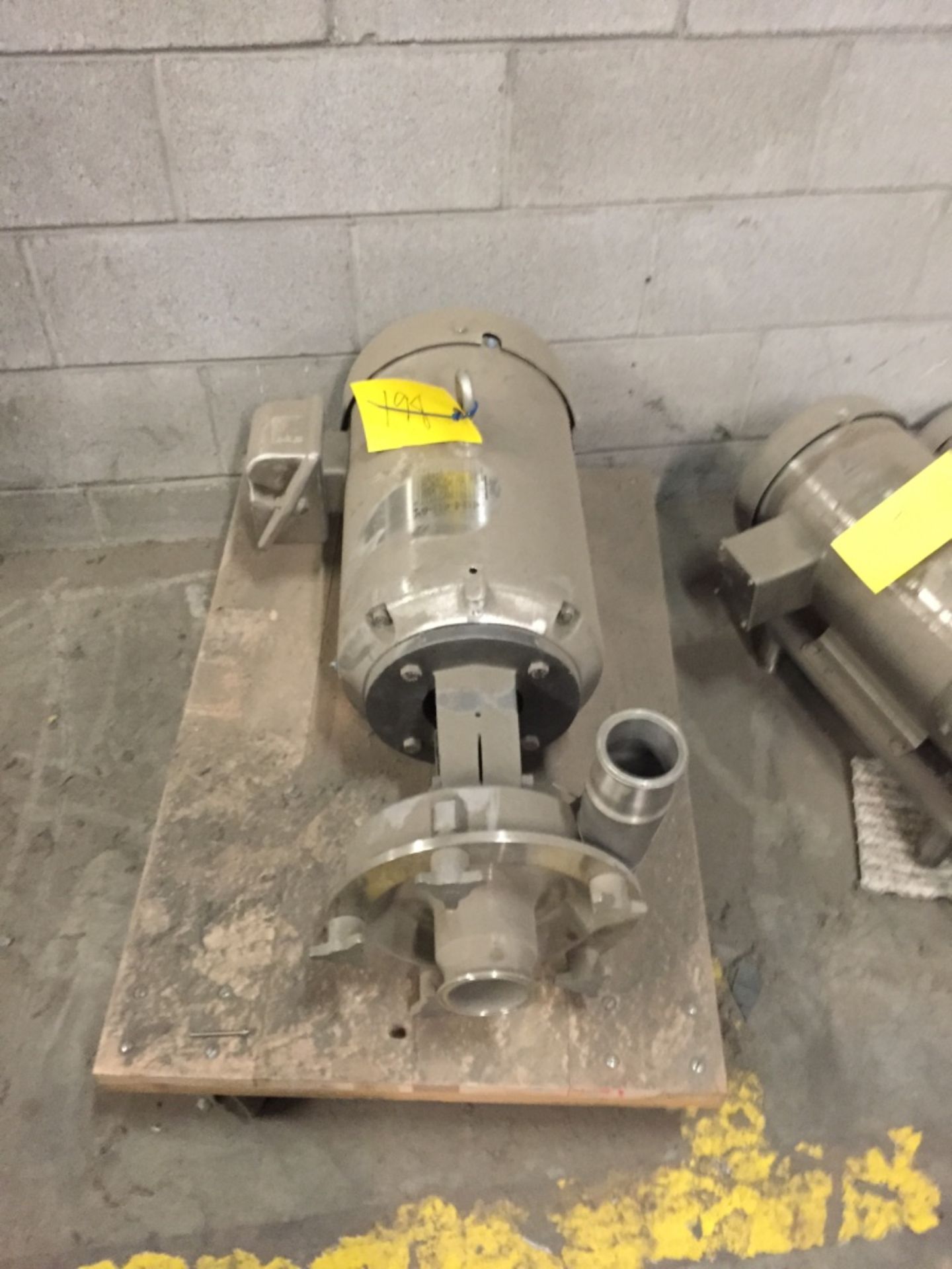 Fristam Pump with washdown motor, Model FPX3542-150 - Rigging Fee $100, If Crating or Lumber is Nee
