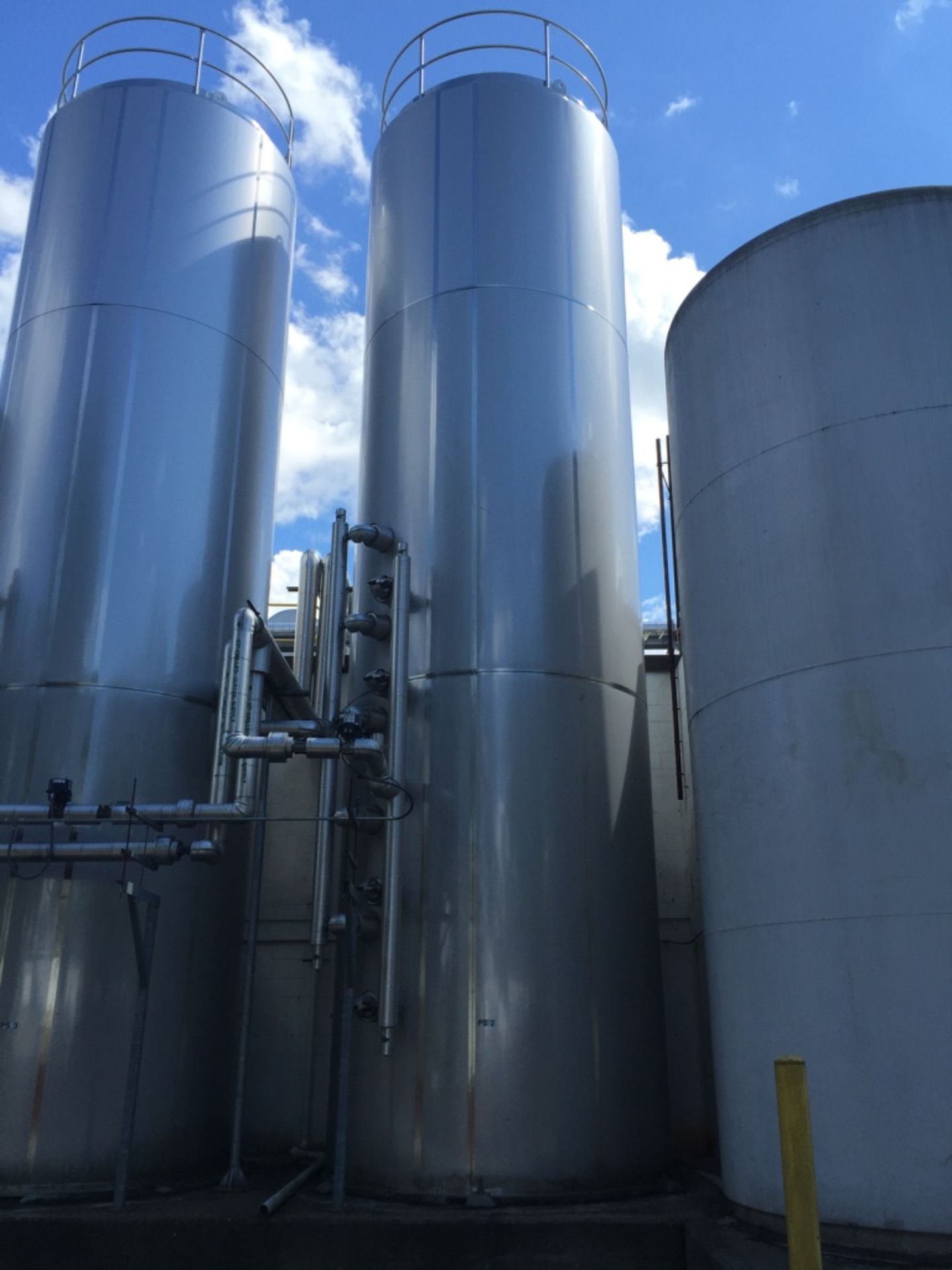 Feldmeier 20,000 Gallon Glycol Jacketed Stainless Silo Silo # PS2 - Rigging Fee $3500, If