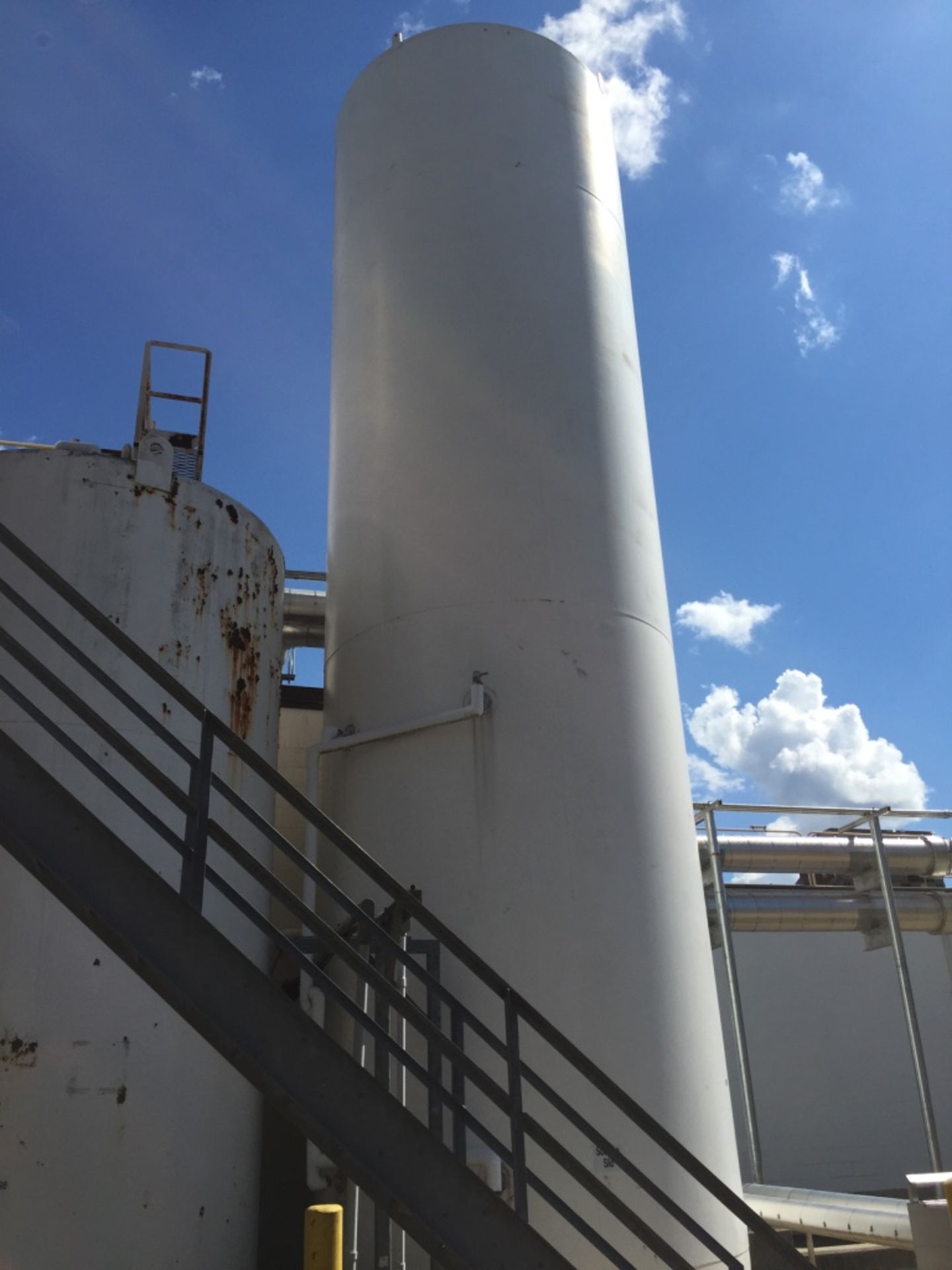 Mueller 20,000 Gallon Jacketed Stainless Interior Sucrose Silo Silo Sucrose - Rigging Fee $3500, If