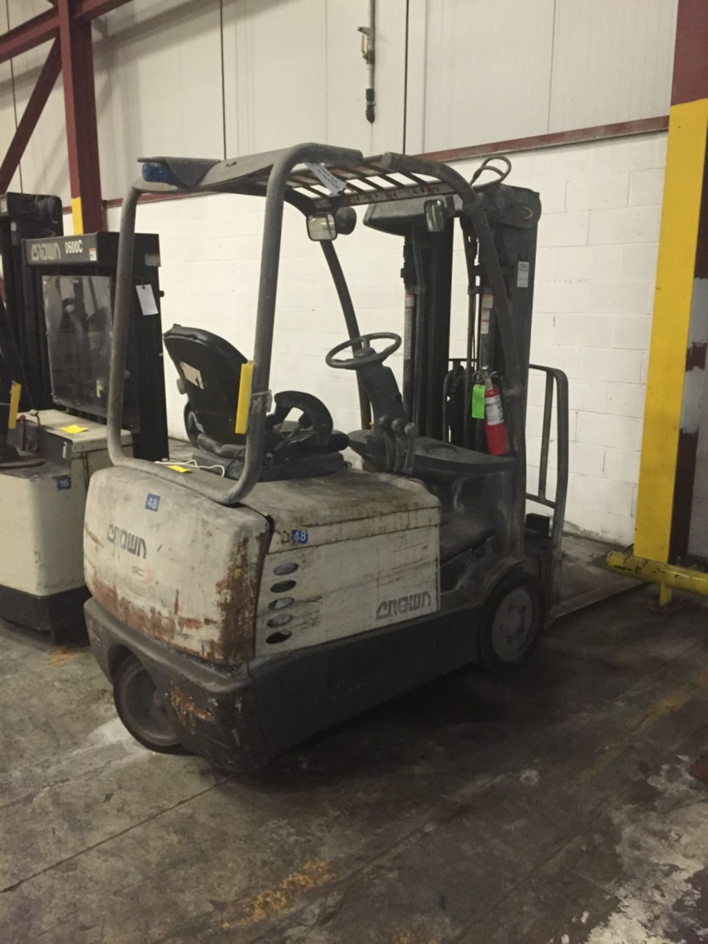 Crown Electric Fork Truck, Rigging Fee $75, If Crating or Lumber is Needed Add $50