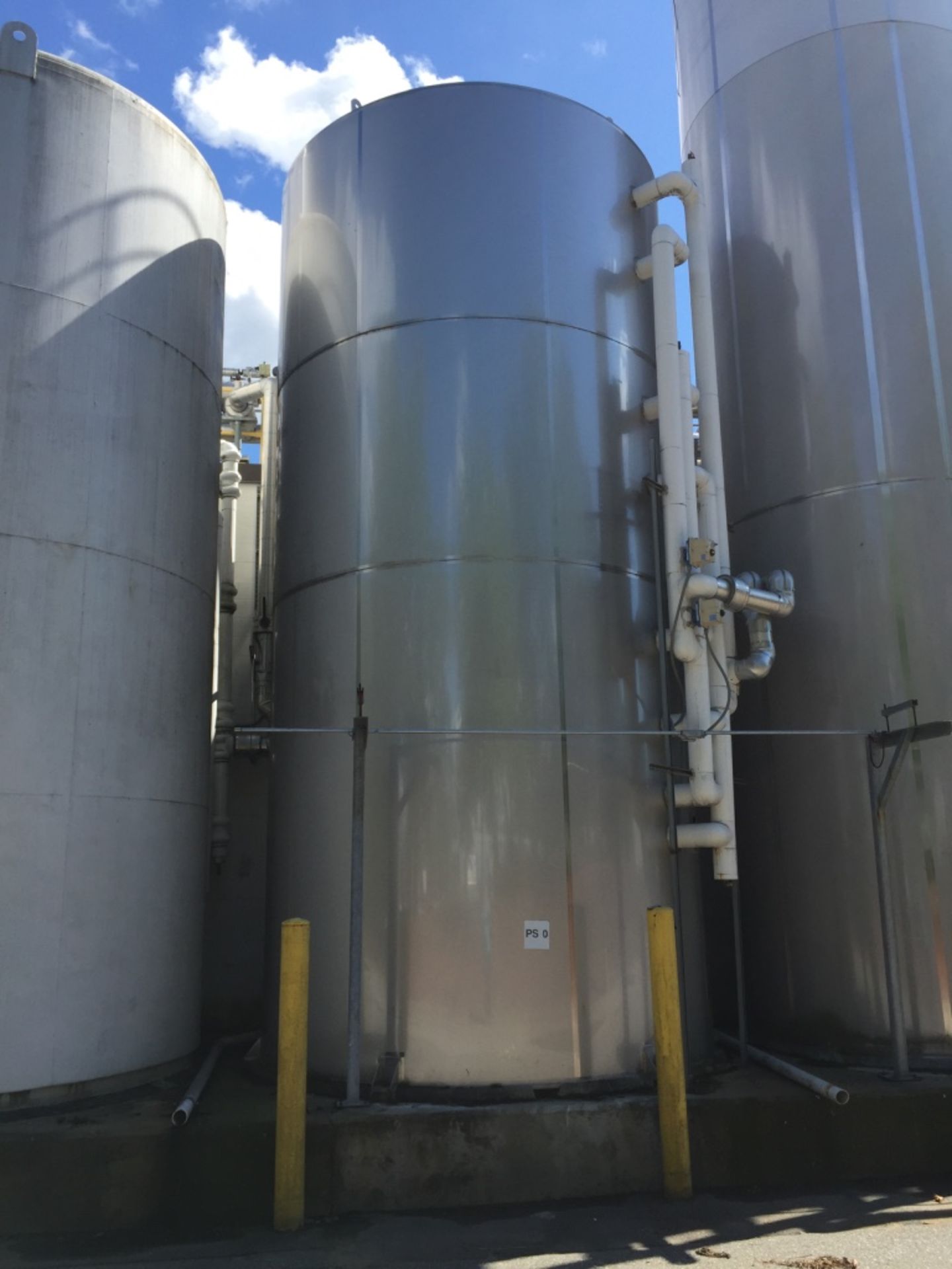 SFI 12,000 Gallon Glycol Jacketed Stainless Silo Silo #PS0 - Rigging Fee $3500, If