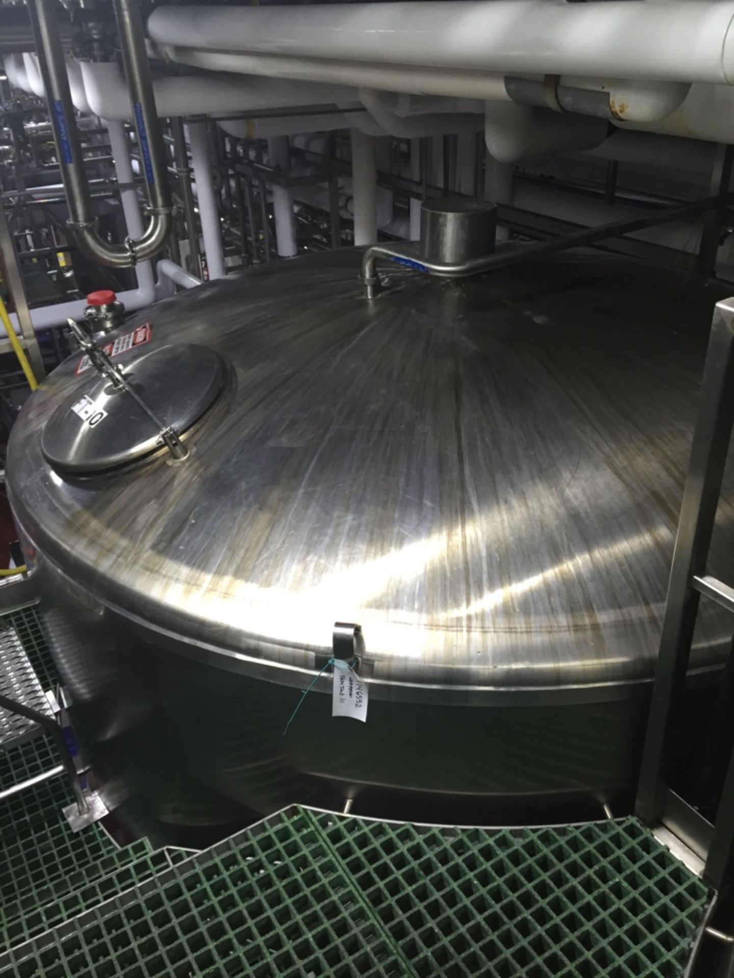 SFI (Stainless Fabrication Incorporated) 3000 Gallon Fermentation Tank S/N 5133 Atmos - Rigging Fee - Image 2 of 4