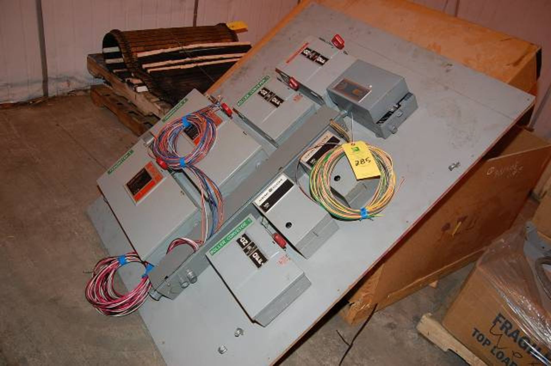 Electric Control Panel, General Electric, Allen Bradley, Cutler Hammer Electric Boxes