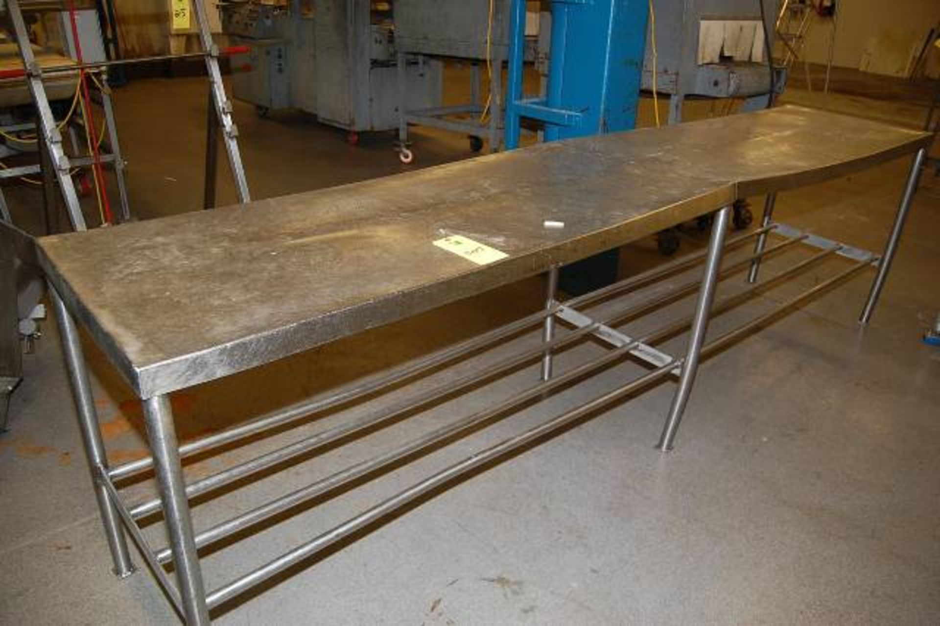 SS Table, 127 in. x 26 in.