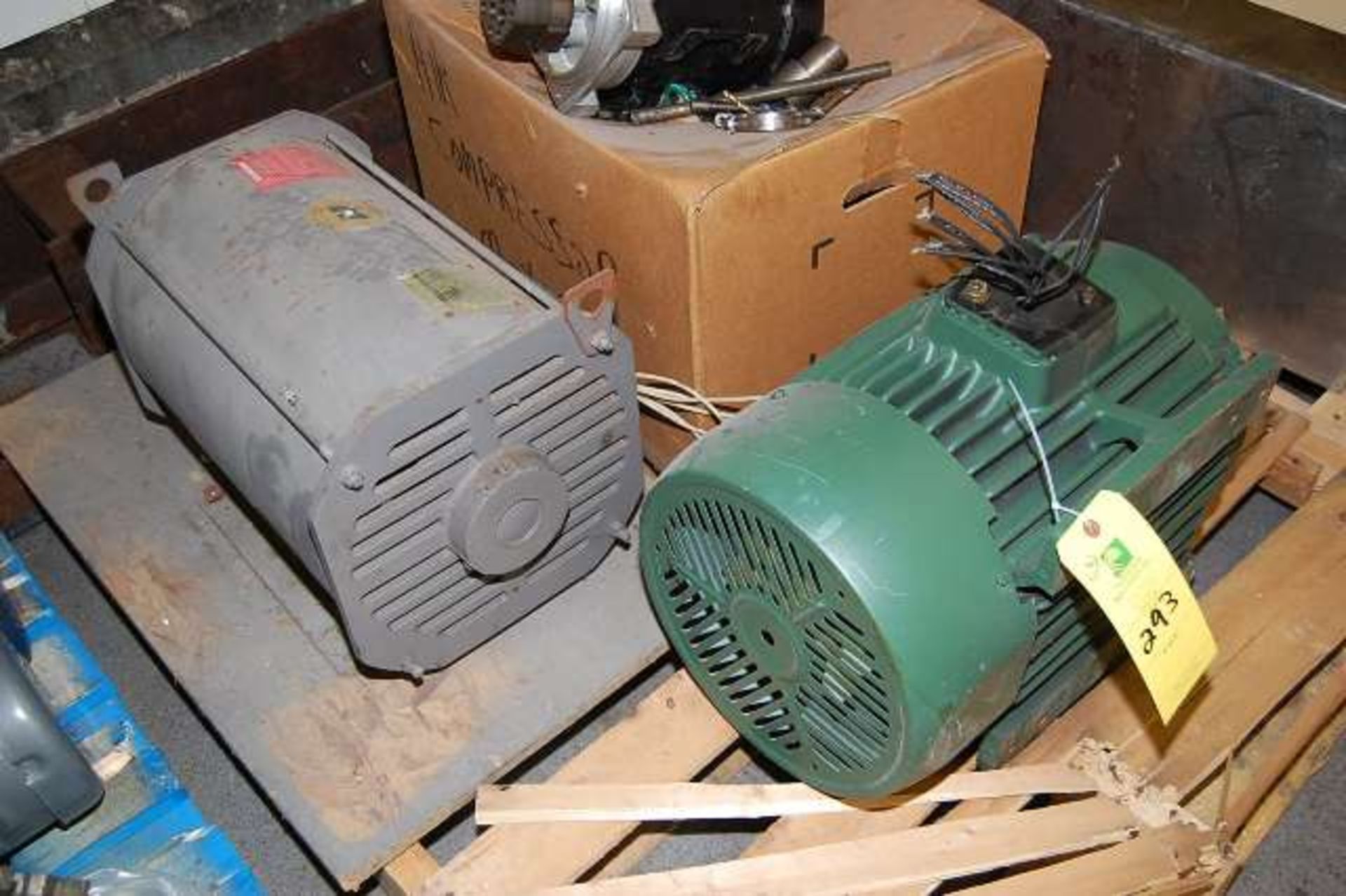 Plant Support - Motors, Fractional HP to 10 HP, (1) MSC Horizontal Band Saw, Assorted Parts & - Image 2 of 3