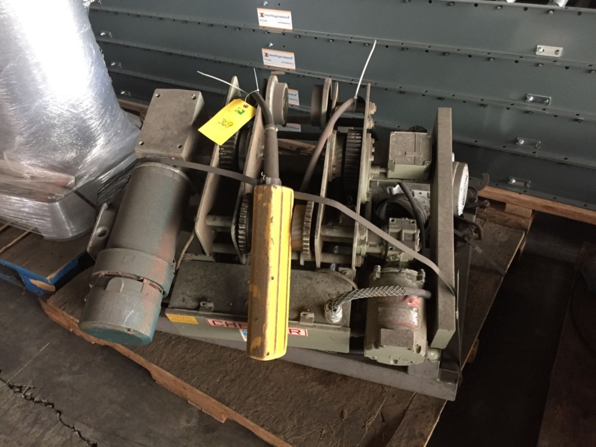 Electric Cable Hoist w/Trolley - RIGGING FEE $50 - Image 2 of 2