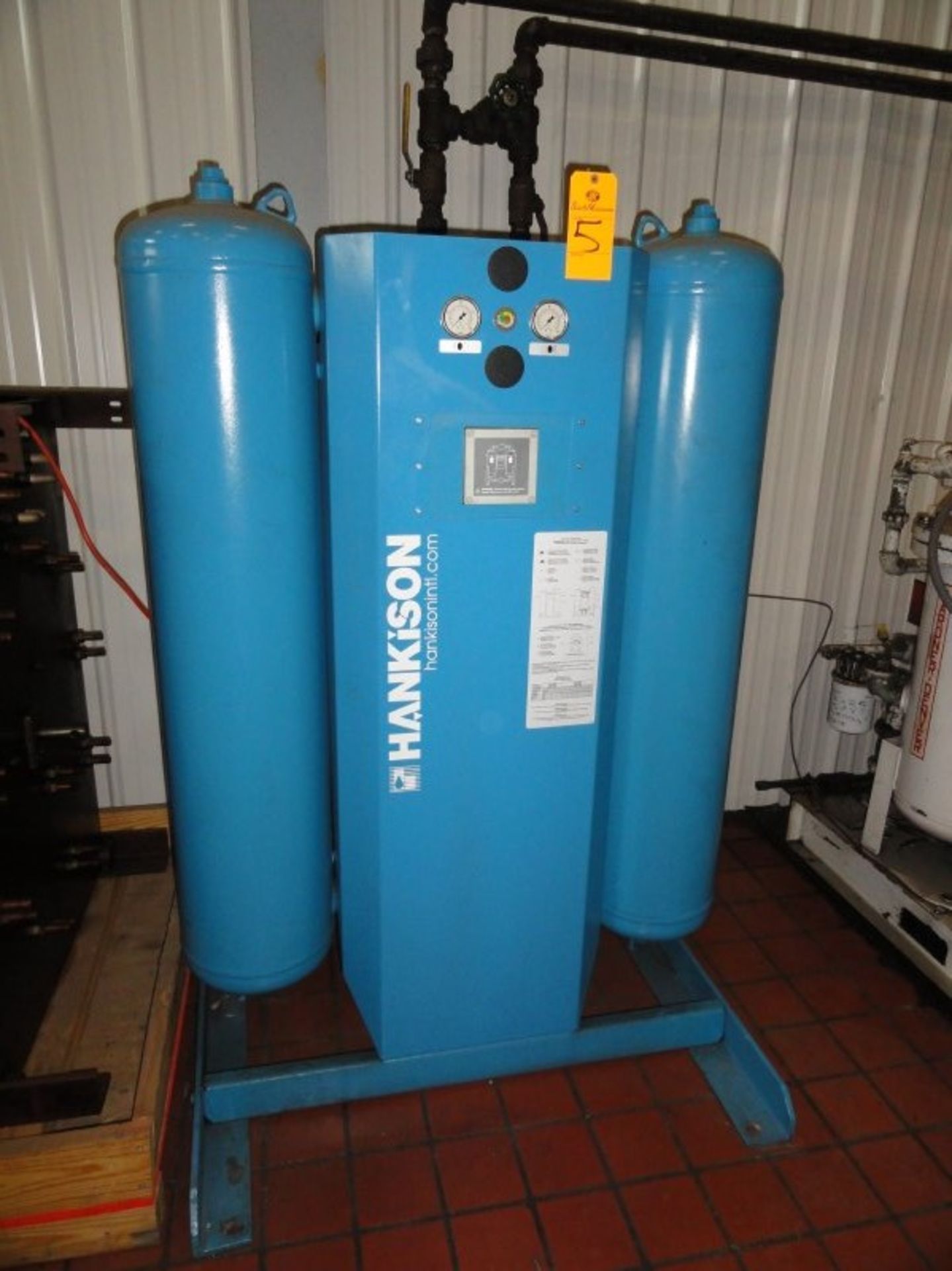 Hankison Air Dryer, m/n HHE-260, s/n 1426740-1, 100PSIG Max, 60-150 PSI, (Wire to be clipped 6" from